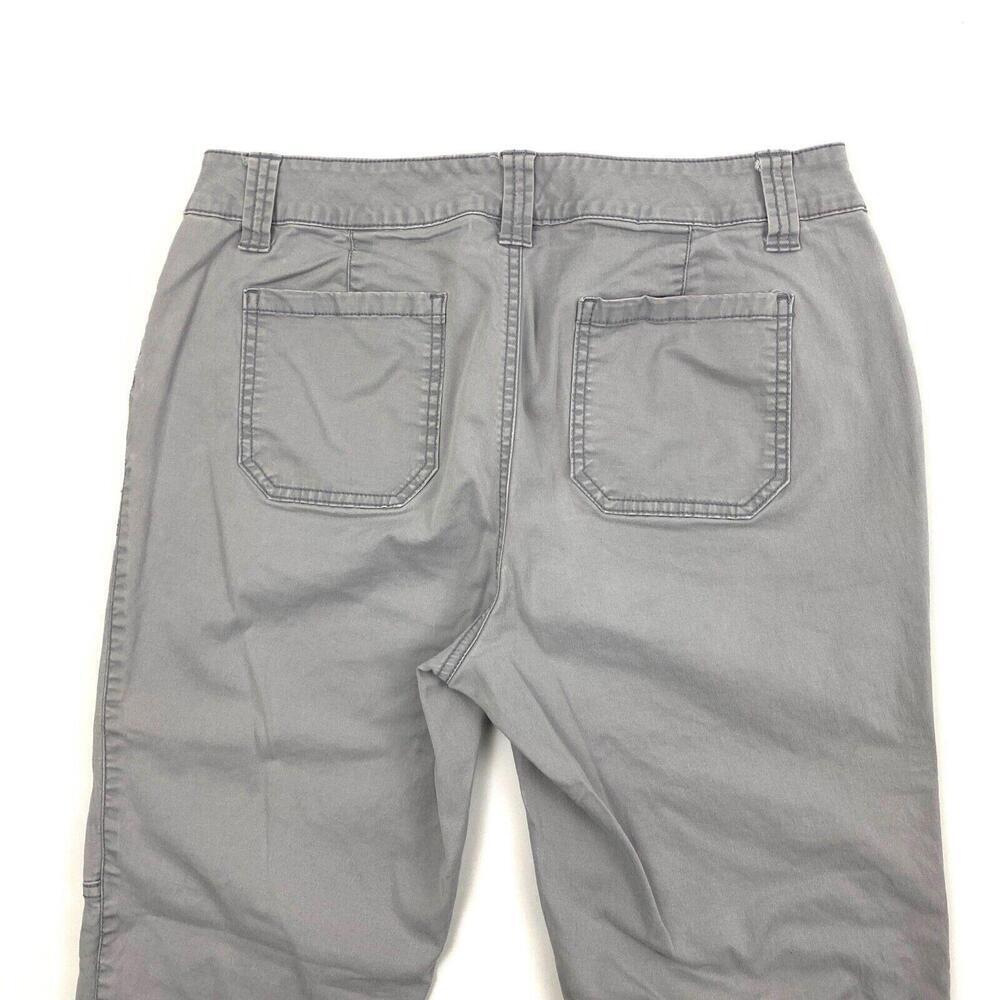 Faded Glory Utility Skinny Women's size 12 Gray Pants - Picture 2 of 3